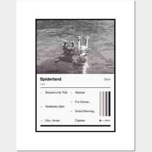 Spiderland Tracklist Posters and Art